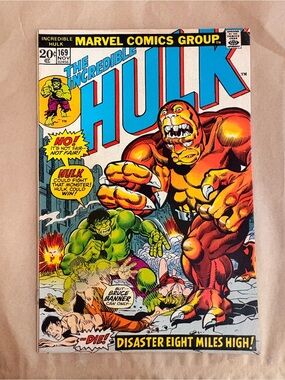 The Incredible Hulk Comic Issue #169 - Raw 8.5 (VF+)